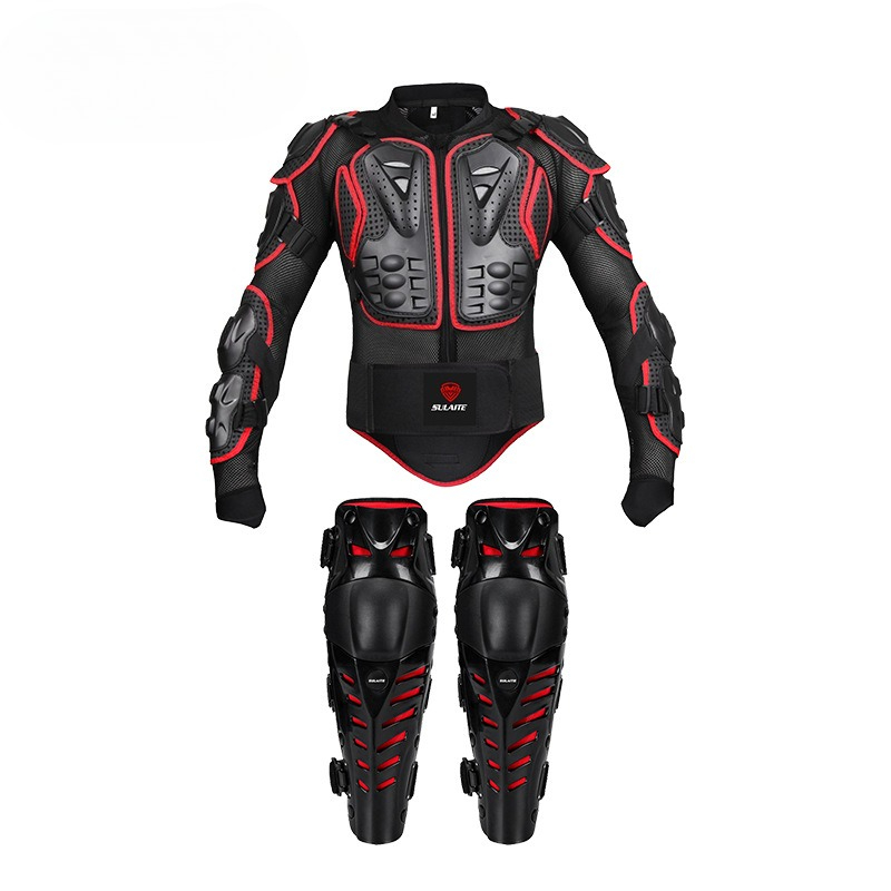 Motorcycle Gear Urban - Motosiklet Ralli Zırh Takımı Dizlikli Arazi