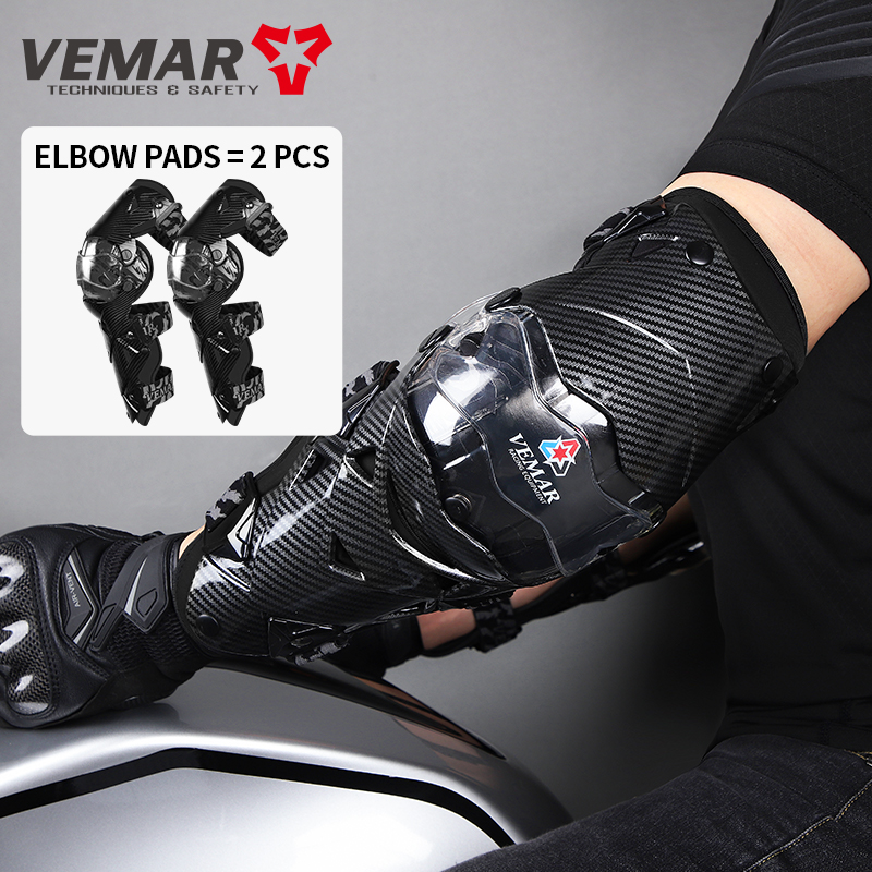 Motorcycle Gear For Women - VEMAR E-18H Motokros Dirsek Koruyucuları Erkekler