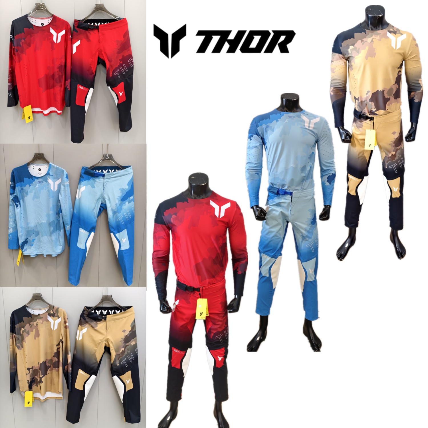 Gear Set Motorcycle - THOR Motocross Ekipman Seti MX Off