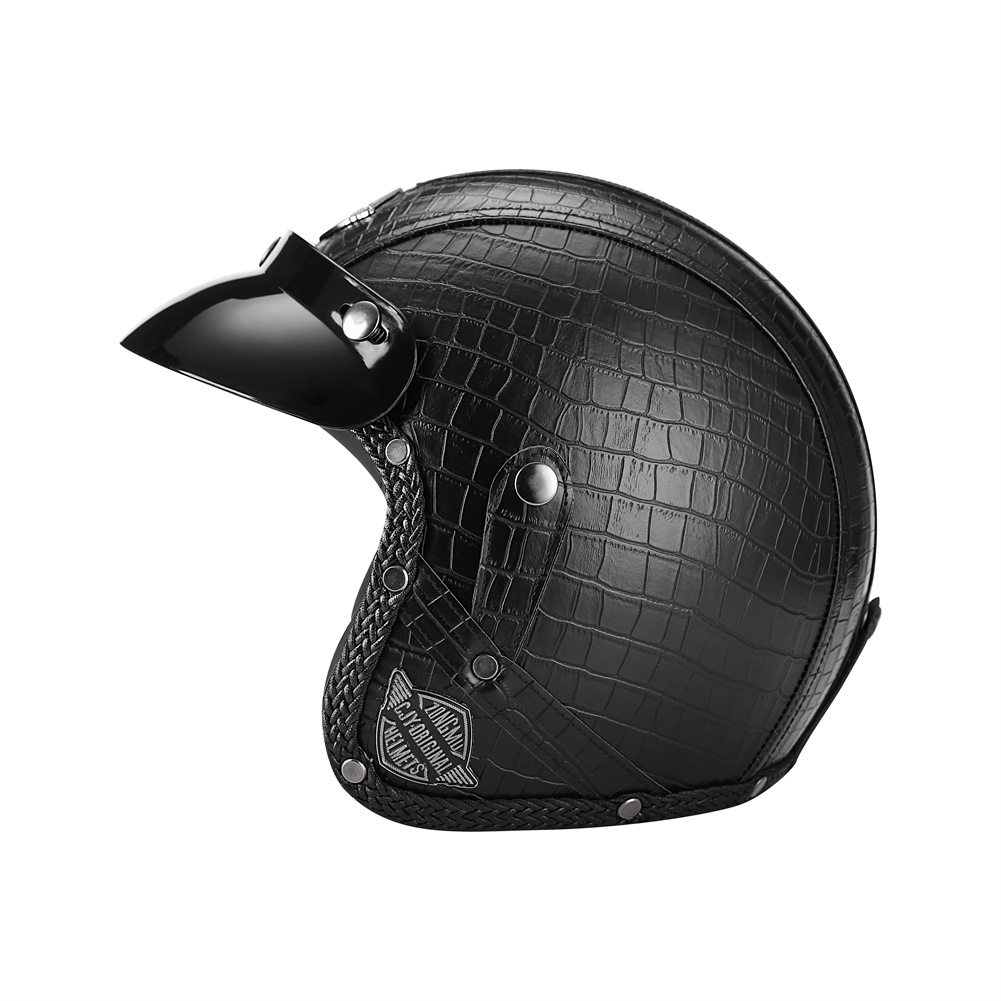 DOT 3/4 Açık Yüz Motosiklet Re - Motorcycle Gear Vintage incelemesi ve fiyatı
