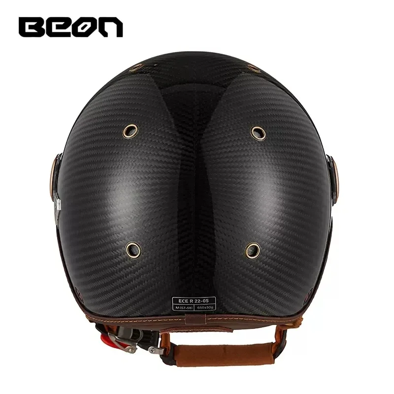 BEON BR13 Retro Açık Yüz Yarım - Motorcycle Gear Vintage incelemesi ve fiyatı